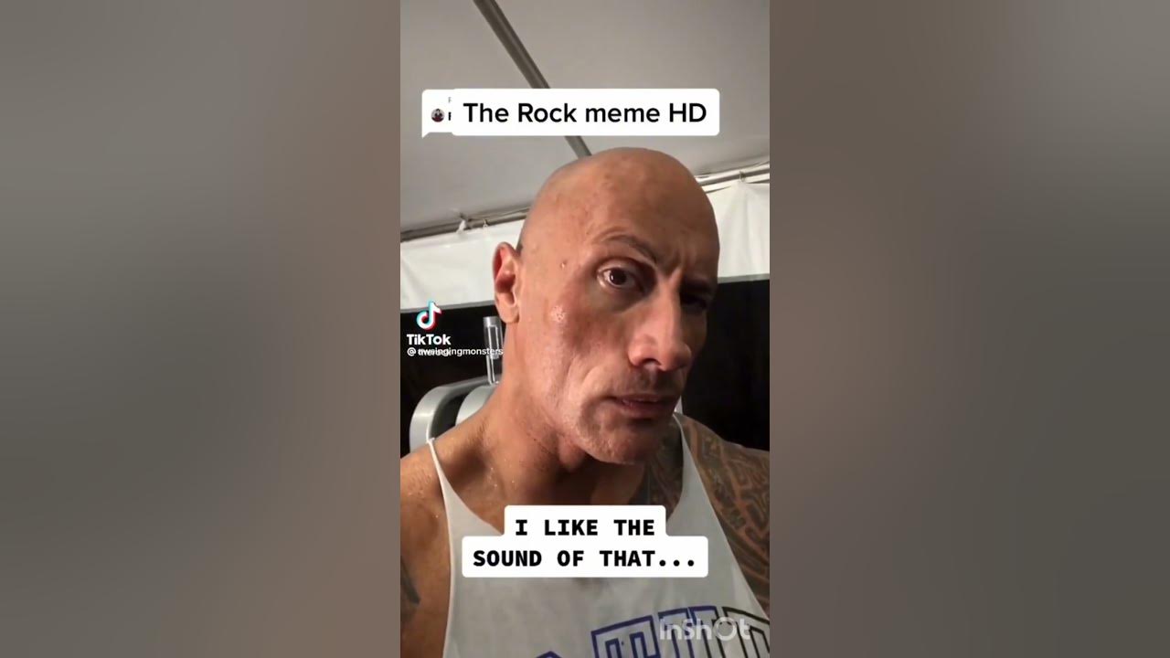 the rock meme sound 