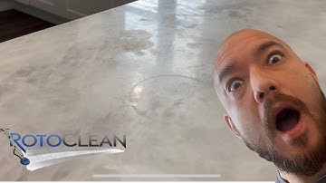 💎 From Shiny to Matte! Marble countertop refinishing ✨