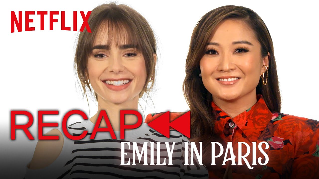 Emily in Paris' Lily Collins, Ashley Park Dazzle at Paris Premiere