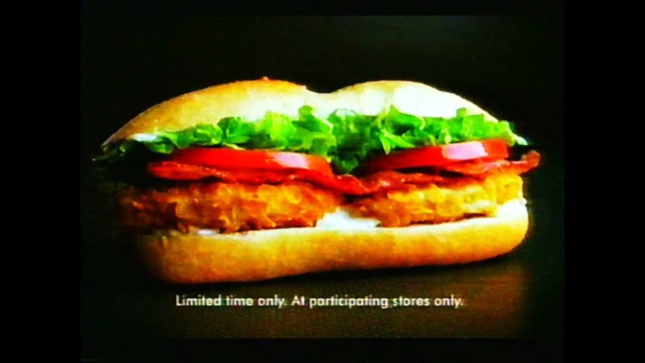 Hungry Jacks Crispy Chicken BLT Advert 2006 WIN Hobart YouTube