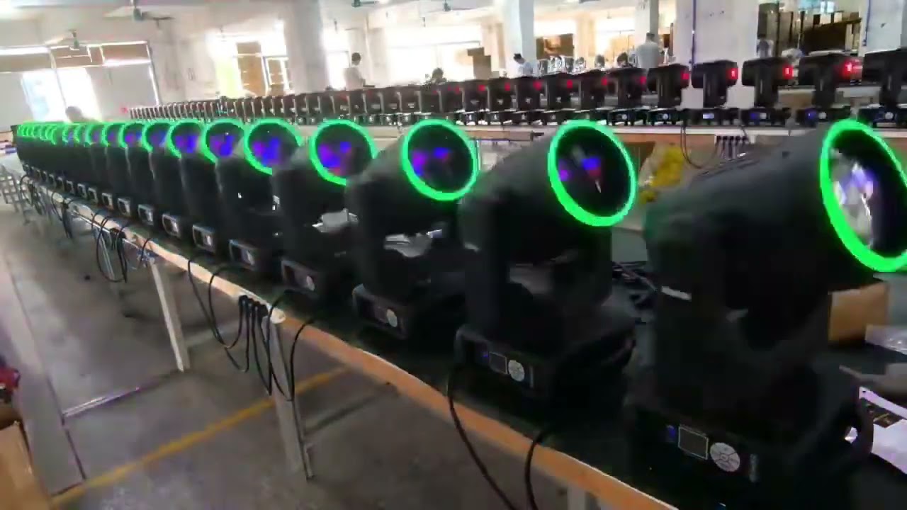 Mini 295W Prism King Beam Light with LED ring