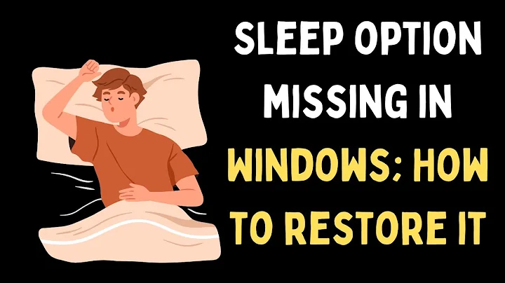 How to Fix Sleep Option Missing in Windows 11