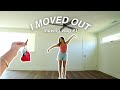 i moved out!!! MOVING VLOG EP.1 : getting our keys, empty apartment tour, &amp; target/homegoods haul!!
