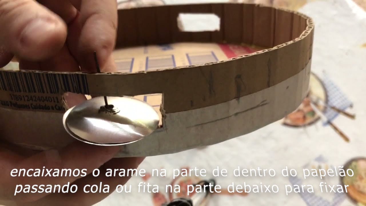 Pandeiro Top de Papelão