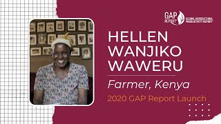 Agricultural Productivity In a Time of Pandemics: Hellen Wanjiko Waweru