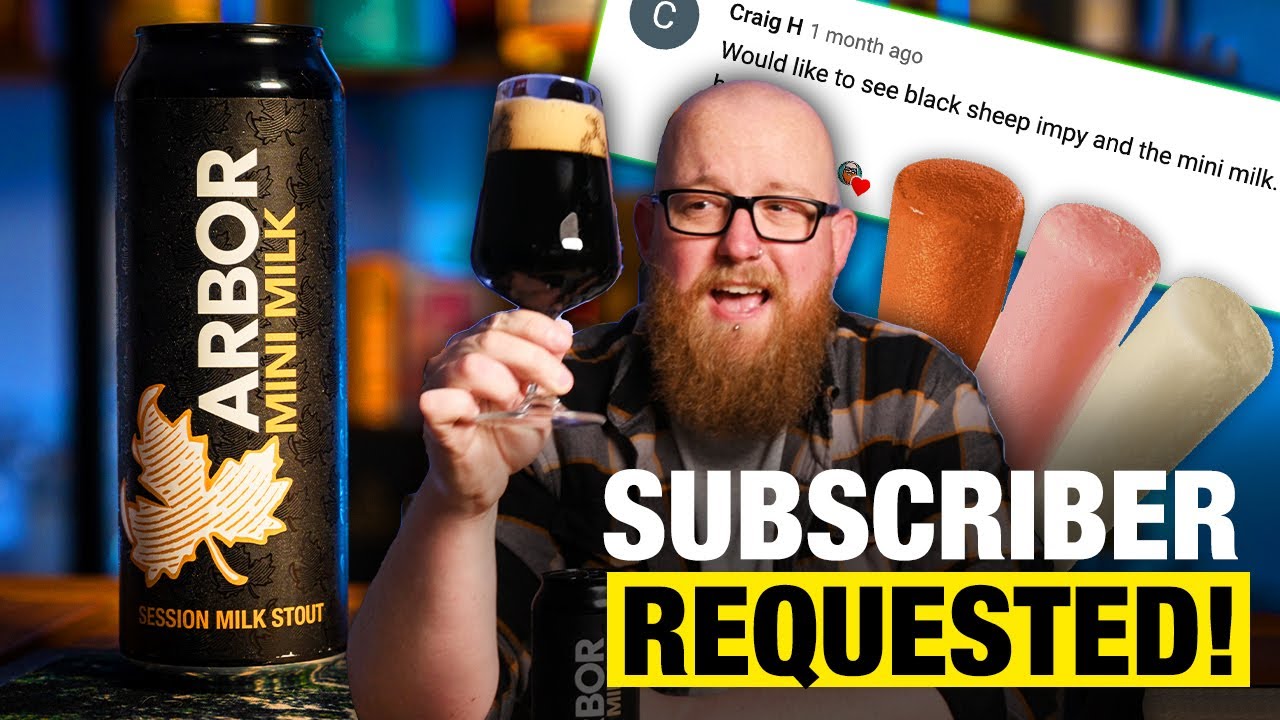 MINI MILK STOUT! Arbor Ales Mini Milk 4.3% [Craft Beer Review]