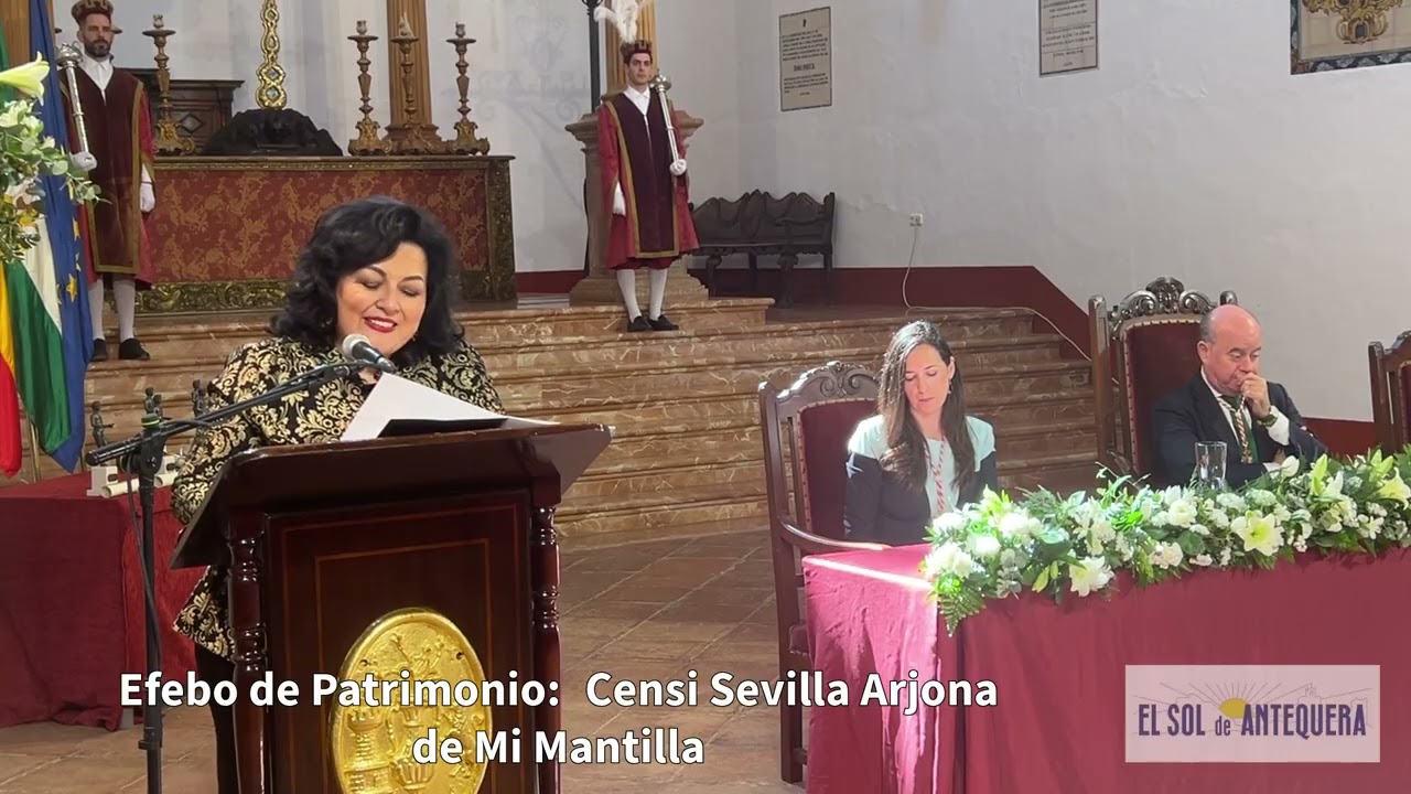 🟢⚪️ Efebo de Patrimonio: Censi Sevilla Arjona de Mi Mantilla.