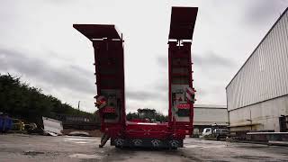 A&W Trailers Four Axel Low Loader