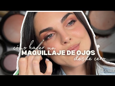 APRENDE cómo maquillar tus OJOS desde cero ❤️ Te enseño TRUCOS y BROCHAS para dominar cualquier look