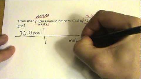 Convert Moles To Liters: Practice and Answers