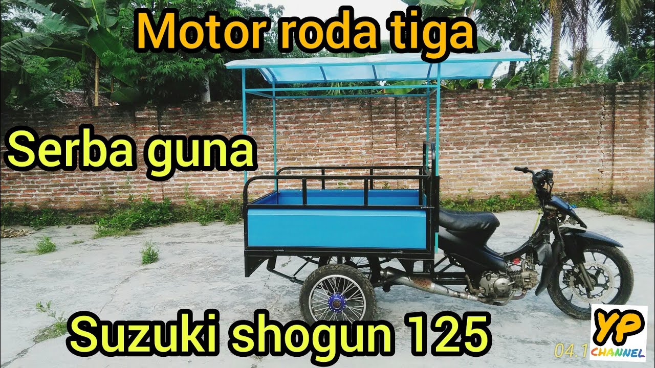 Modifikasi Motor Roda Tiga Suzuki Shogun 125 YouTube