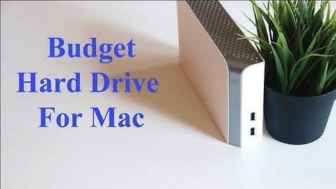 8TB Backup Plus Hub for Mac - Budget Hard Drive