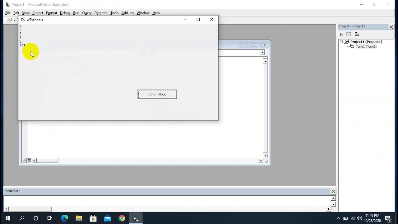 Visual Basic 6.0 lecture 12 Do until loop Tutorial for beginners Urdu ...