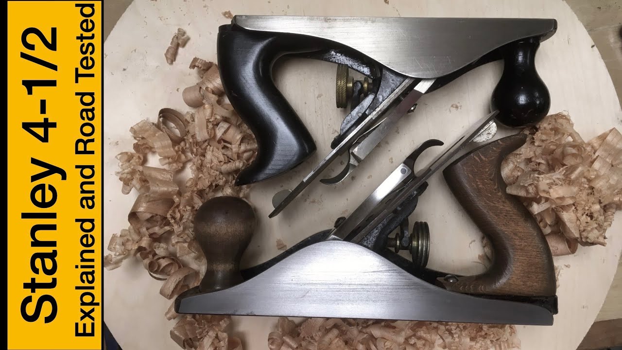 Stanley Bailey No. 4-1/2 Smoothing Plane cleaned, tuned, and road tested