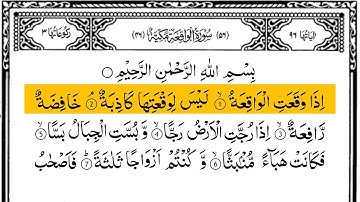 سورة الواقعة كاملة بصوت القارئ علاء عقل | Surah Al-Waqiah by sheikh Alaa Aqel