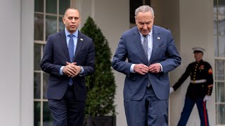 Live: Sen. Chuck Schumer, Rep. Hakeem Jeffries expected to endorse Kamala Harris for president