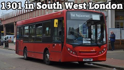 *KICKDOWN* Journey on SWR RRP - ADL Enviro 200 Dart - 1301 (SN57DWF)