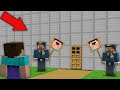 WHY DO ALL ANGRY POLICE DO NOT LET ME IN DOOR IN MINECRAFT ? 100% TROLLING TRAP !