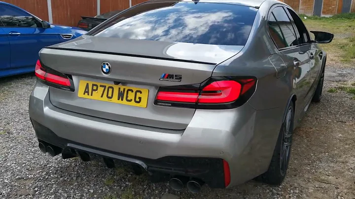 ❄️BMW M5 F90 COMPETITION COLD START💯🔥