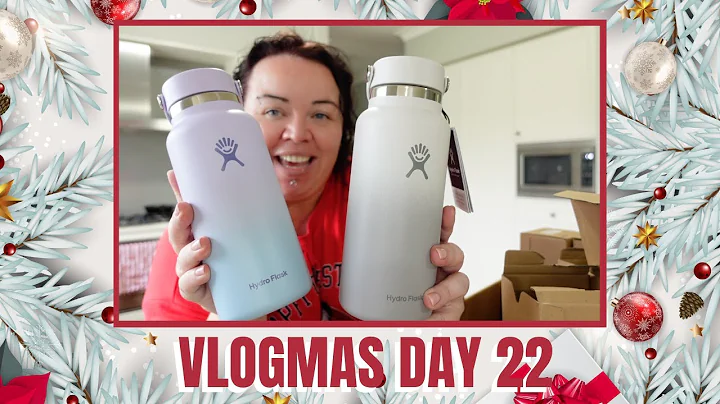 VLOGMAS 2022 | DAY 22 | WHATS FOR DINNER TONIGHT | HYDRO FLASK HAPPY MAIL