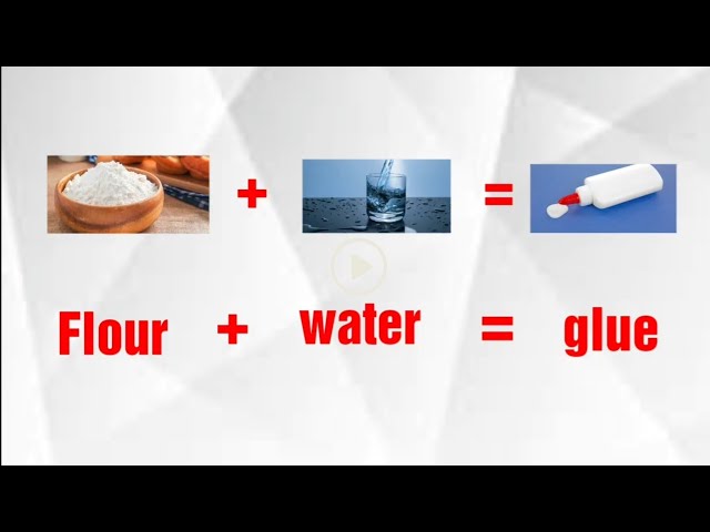 Edible glue / How to Make Edible Glue at Home / Edible Gum / Only 2  Ingredients / Easy and Quick 