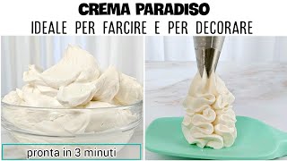 ✨Crema Paradiso, senza cottura, vellutata e compatta, perfetta per farcire e decorare torte. screenshot 2