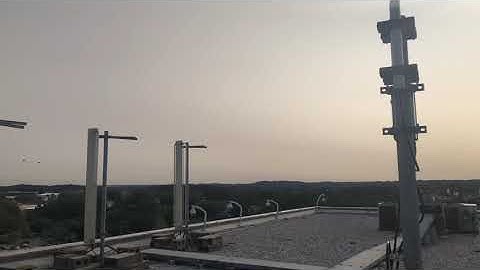 Trifield - Testing the EMF on the rooftops before working on a camera