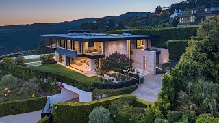 This $57,500,000 Architectural Masterpiece in Pacific Palisades built to the highest standards