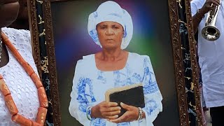 FUNERAL SERVICE FOR LATE MRS. BABY KEMA JOHN, BELOVED MOTHER OF CHIEF (MRS.) EBIKEBINA BINIDIWEI