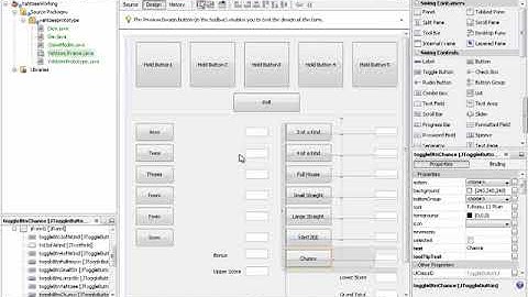 Java 2  - 18.0 Yahtzee - Chance and Full House