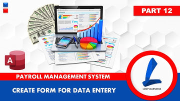 How to Make Payroll Management System Part-12 | Data Entry Form