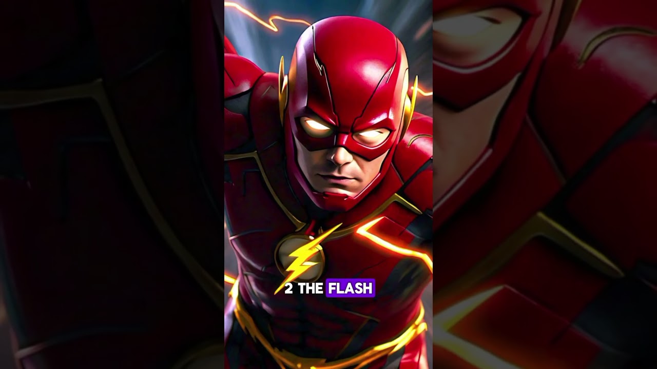 Top 5 Fastest Comic Characters of All Time. 