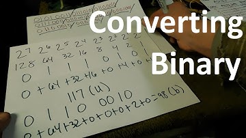 How To Convert Binary To Hexadecimal & ASCII