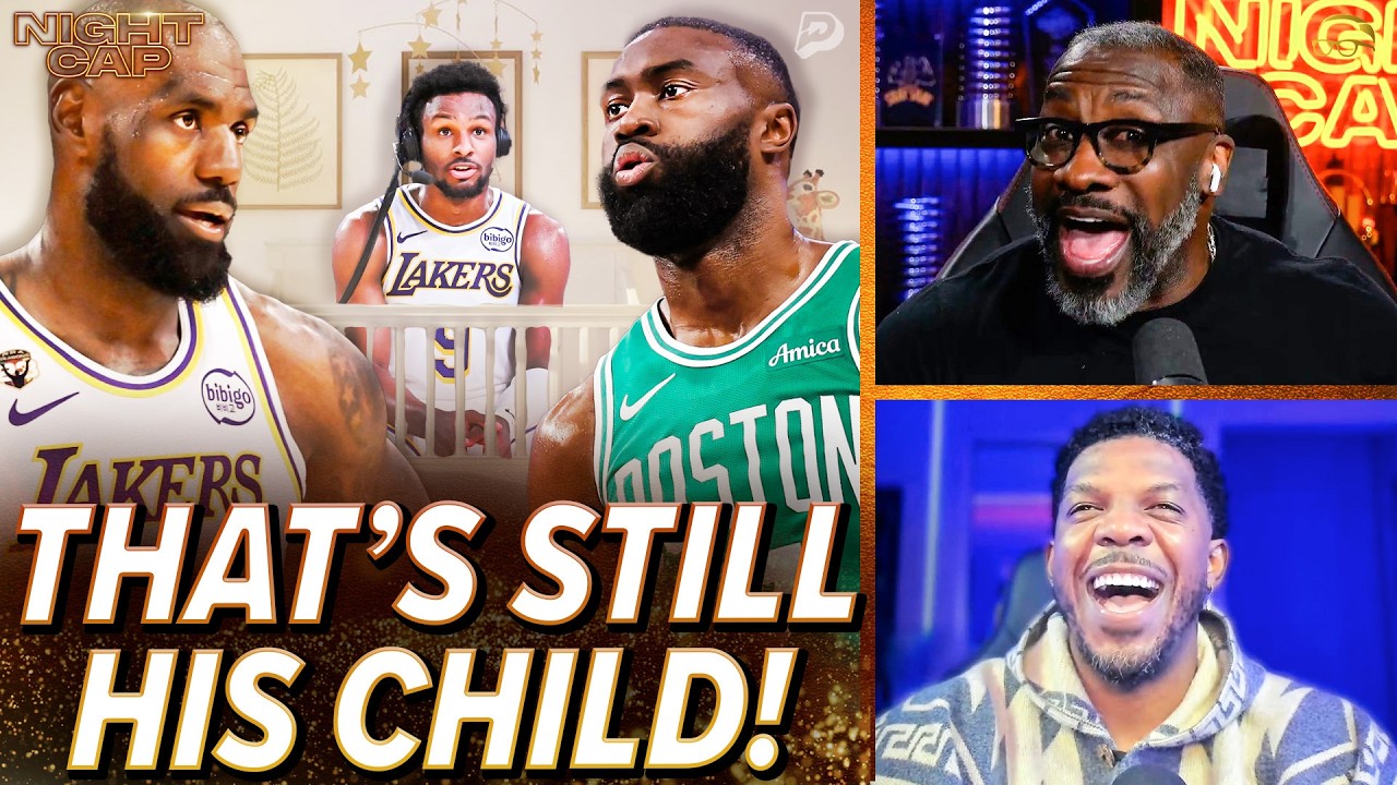 Unc & Iso Joe DEFEND LeBron James CALLING OUT Jaylen Brown talking TRASH about Bronny! | Nightcap