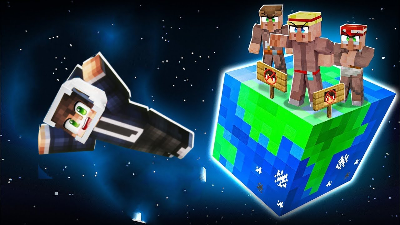 Villageri Su Me Izbacili Sa Planete U Minecraftu!