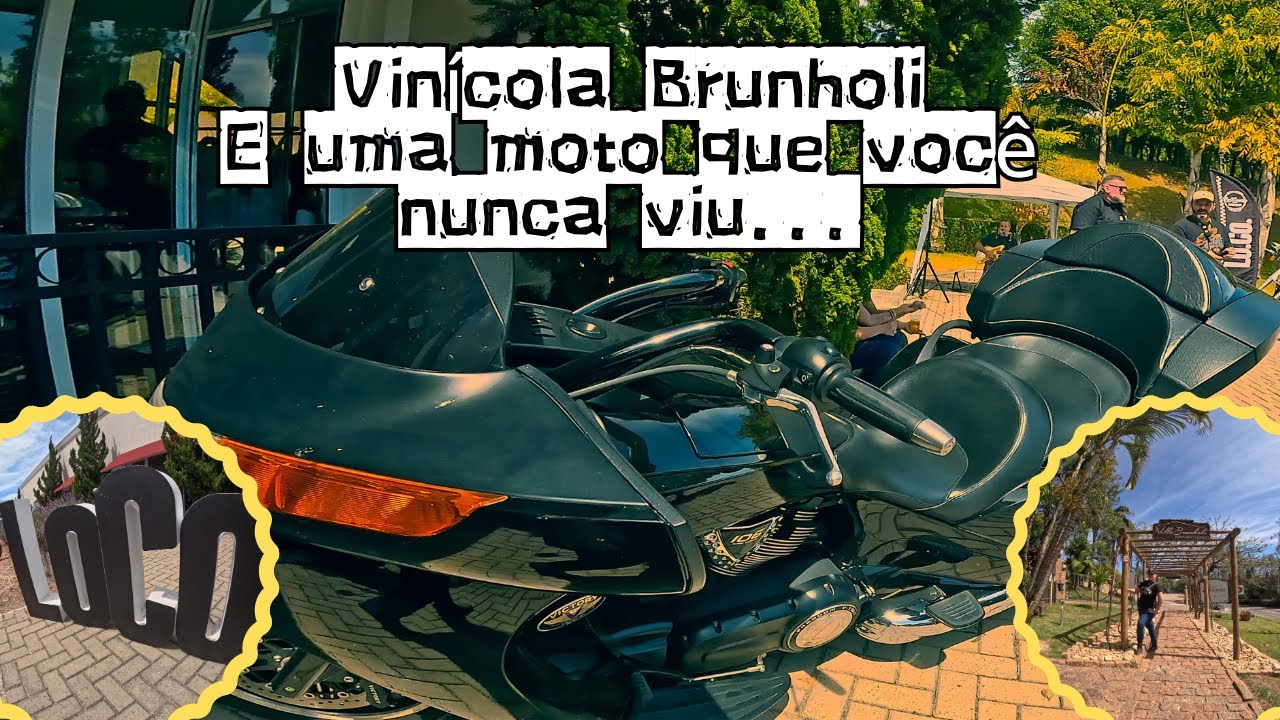 Vinícola Brunholi e uma moto que você nunca viu...