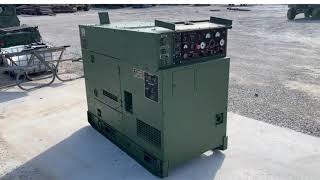 2006 15 kw mep-804a diesel military tactical quiet generator (36 hours)