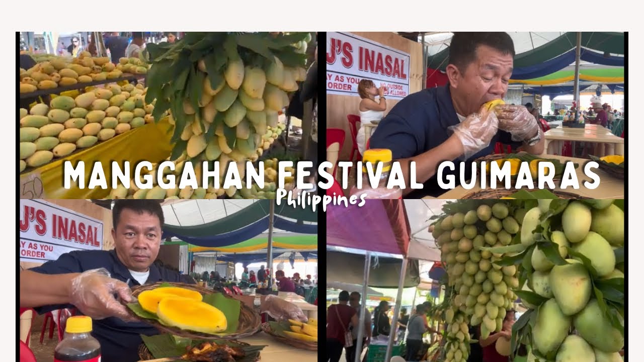 TRAVELING TOURGUIMARAS ISLAND PHILIPPINES DURING THE “MANGGAHAN FESTIVAL “ THEIR MANGOES SO