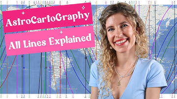 AstroCartoGraphy Charts: How to Read Your Astro Map🗺 ALL PLANETARY LINES EXPLAINED