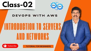 DevOps With AWS Class 02 | Introduction To Servers And Networks | DevOps Tutorial for Beginners