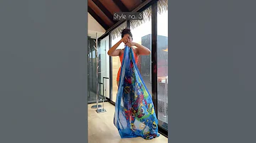 3 Ways To Tie A Sarong Beach Outfits Sarong Scarfstyle Howto Drape Howtowear 