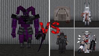 Jester Knight vs. Gathering Torches Become Sunlight | Minecraft Mob Battle 75