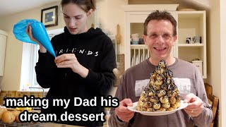 Making papa booth his dream dessert