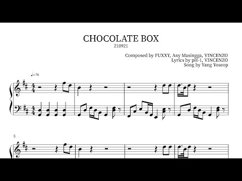 Chocolate Box Feat. pH-1 - Yang Yoseop(梁耀燮양요섭)