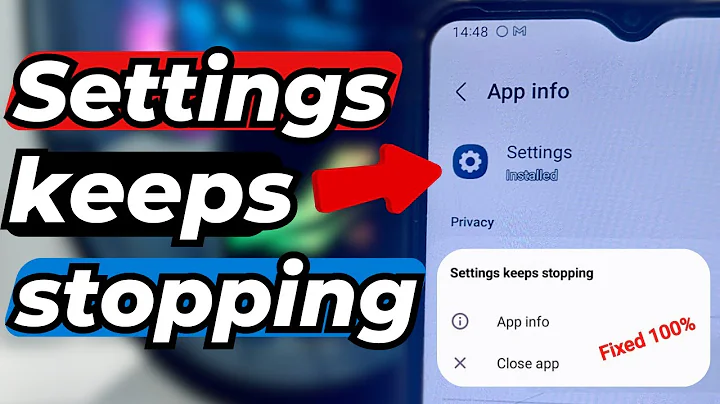 How to Fix "Settings keeps stopping" Problem on Samsung Galaxy A04