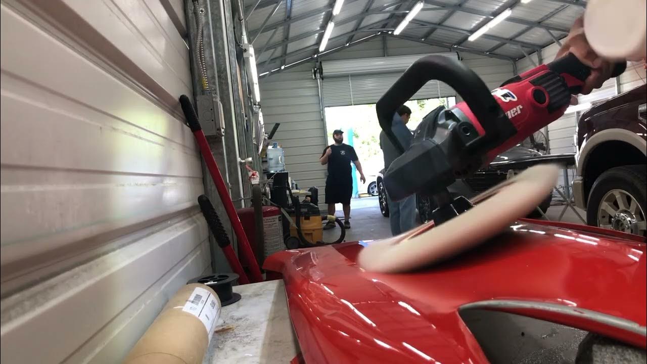 Buffing Out 600 Grit Sanding Scratches YouTube