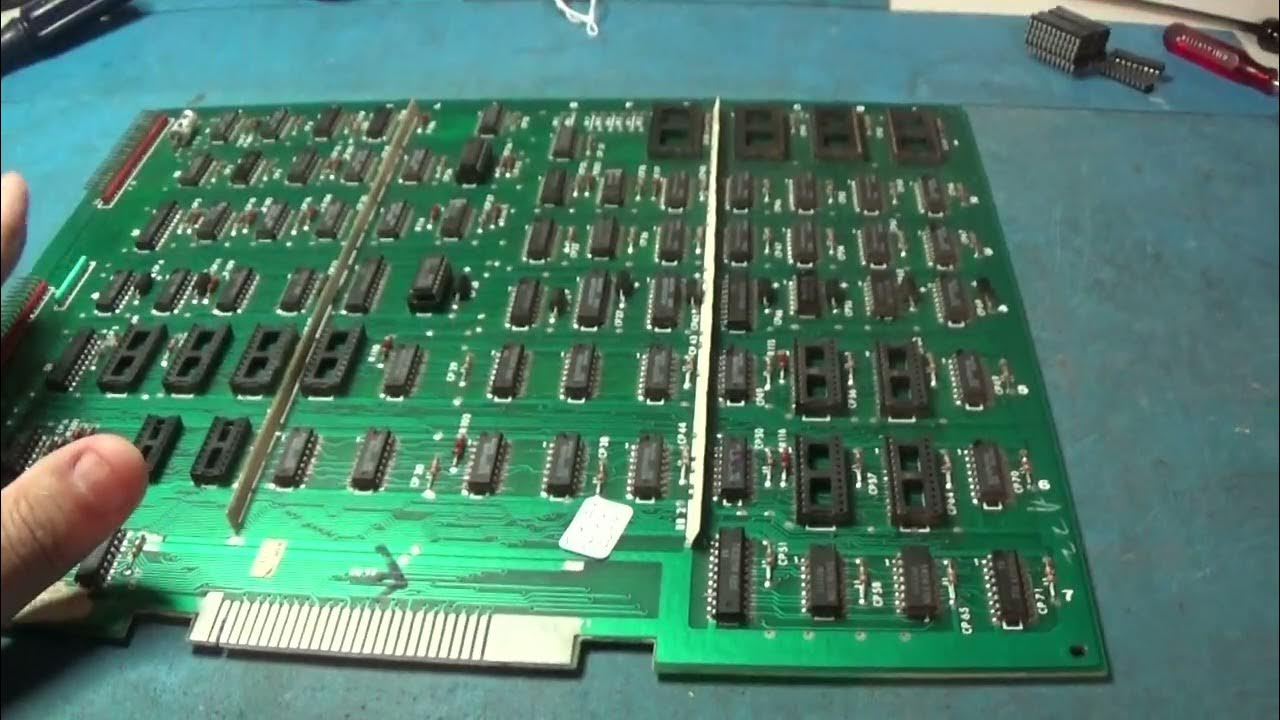 Boots to Garbage - 1982 Midway Tron PCB Repair 