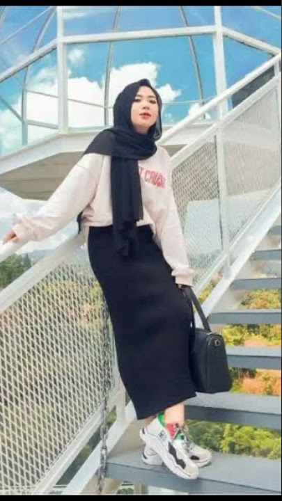 OOTD ROK SPAN HIJAB CASUAL