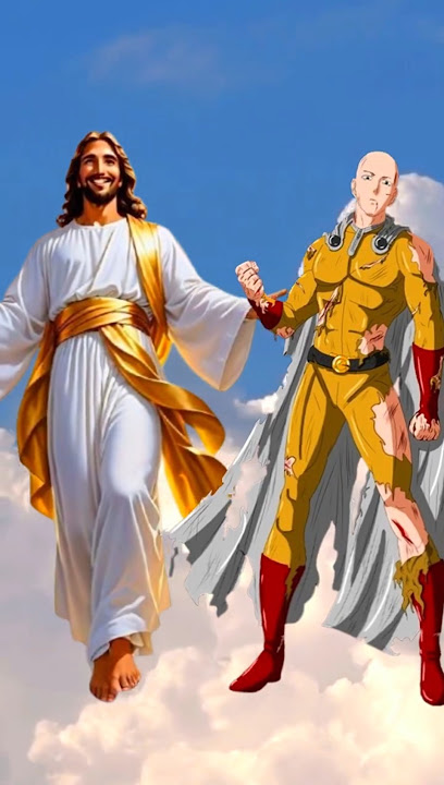 Jesus vs Saitama #shorts #anime #edit #jesus #saitama