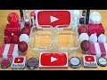 YouTUBE SLIME | Mixing makeup and glitter into Clear Slime | Satisfying Slime Videos 1080p